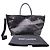 Autre Marque Saint Laurent Rive Gauche Maxi Tote Bag aus schwarzem Leder - Ansicht 5