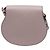 Borsa a tracolla Chloé Marcie Small in pelle di vitello beige Grigio - vista 4