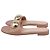 Sandali slide decorati Gianvito Rossi in pelle di agnello Beige - vista 4