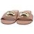 Sandali slide decorati Gianvito Rossi in pelle di agnello Beige - vista 6
