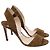 Sandali Slingback Jimmy Choo in camoscio marrone