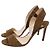 Sandali Slingback Jimmy Choo in camoscio marrone - vista 4