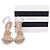 Sandali con tacco Aquazzura Secrets 95 decorati in PVC Silver - vista 6