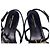 Autre Marque Sandali bassi Saint Laurent Cassandra in pelle nera - vista 10