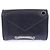 CHROME HEARTS TINY BJS Ledergeldbörse Schwarz