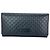 Portafoglio lungo Continental Gucci Micro Guccissima Nero