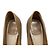 Dior Peep Toe Bow Heels in Tan Leather - view 11