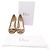 Dior Peep Toe Bow Heels in Tan Leather - view 6