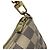 Louis Vuitton Damier Azur Pochette aus weißem Nylon-Canvas - Ansicht 11