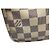 Louis Vuitton Damier Azur Pochette aus weißem Nylon-Canvas - Ansicht 12