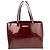 Borsa Tote Louis Vuitton Wilshire MM Vernis Patent Leather Amarante