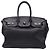 Borsa Hermès Birkin 35 in pelle di vitello nera Nero