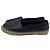 Sandali espadrilles Yves Saint Laurent in pelle nera - vista 8