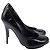 Giuseppe Zanotti Plateau-Pumps aus schwarzem Lackleder
