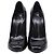 Giuseppe Zanotti Plateau-Pumps aus schwarzem Lackleder - Ansicht 2