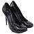 Giuseppe Zanotti Plateau-Pumps aus schwarzem Lackleder - Ansicht 3