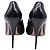 Giuseppe Zanotti Plateau-Pumps aus schwarzem Lackleder - Ansicht 5