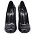 Giuseppe Zanotti Plateau-Pumps aus schwarzem Lackleder - Ansicht 7