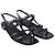 Sandali bassi Slim Horsebit Gucci in pelle nera - vista 3
