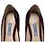 Prada Pumps mit spitzer Kappe und Cut-Outs aus bordeauxrotem Wildleder - Ansicht 10