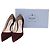 Prada Pumps mit spitzer Kappe und Cut-Outs aus bordeauxrotem Wildleder - Ansicht 6