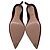 Prada Pumps mit spitzer Kappe und Cut-Outs aus bordeauxrotem Wildleder - Ansicht 9