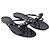 Sandali Rockstud Valentino Garavani in PVC nero - vista 3