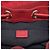 Borsa a secchiello a tracolla Gucci GG Monogram in tela Burgundy Rosso Bordò - vista 10