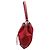 Borsa a secchiello a tracolla Gucci GG Monogram in tela Burgundy Rosso Bordò - vista 3