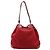 Borsa a secchiello a tracolla Gucci GG Monogram in tela Burgundy Rosso Bordò - vista 4