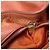 Tote Borsa Shopping Prada in pelle arancione - vista 8