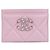 Chanel Chanel19 Tarjetero de piel de cordero Rosa