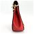 Chloé Chloe Drew Leather Small Rosso - vista 4