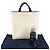 Borsa Tote Prada in pelle Bianco - vista 8