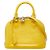 Borsa a tracolla Louis Vuitton Alma BB Giallo