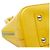Borsa a tracolla Louis Vuitton Alma BB Giallo - vista 5