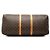 Borsa Boston Louis Vuitton Monogram Keepall 60 Marrone - vista 3