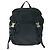 Mochila Prada Tessuto com logótipo triangular Preto
