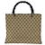 Borsa Tote Gucci Bamboo GG Canvas Marrone Beige