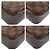 Louis Vuitton Damier Trousse Makeup Pouch Marrone - vista 3