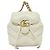 Zaino in pelle Gucci GG Marmont Bianco