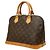 Bolso Louis Vuitton Alma PM Castaño - vista 2