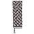 Sciarpa Dolce & Gabbana Napoli 2016 a pois in cashmere bianco
