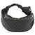 Borsa a tracolla Bottega Veneta in agnello Nero - vista 2