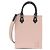 Borsa a tracolla in pelle Louis Vuitton Epi Petit Sac Plat Rosa