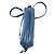 Borsa a tracolla Gucci GG Marmont Small Chain Matelassé in pelle Aria Blue - vista 10