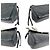 Borsa a tracolla Chanel Urban Essentials Large Flap in pelle nera - vista 10