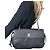 Borsa a tracolla Chanel Urban Essentials Large Flap in pelle nera - vista 3