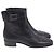 Yves Saint Laurent Botines Saint Laurent Miles en piel negra Negro