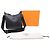 Borsa a tracolla Hermès Evelyne III in pelle Clemence nera Stampa python - vista 6